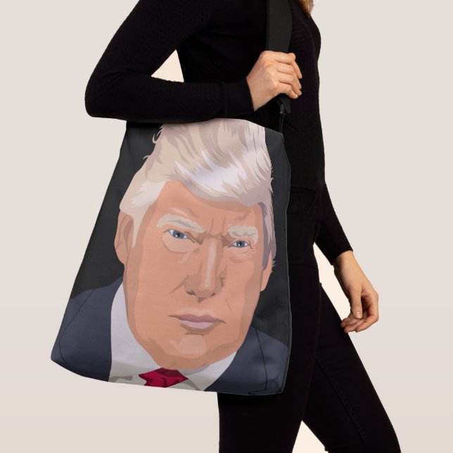 DONALD TRUMP CROSS CORPS DESIGNER SAC PURSE (De près)