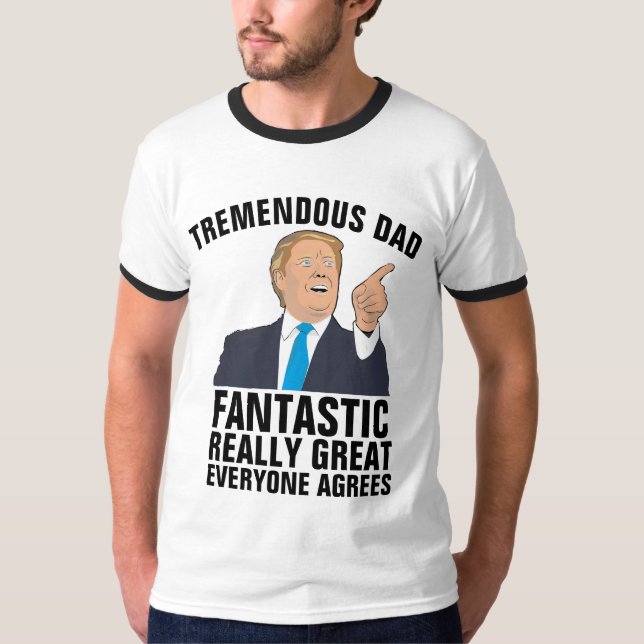 DONALD TRUMP DAD T-SHIRTS (Devant)