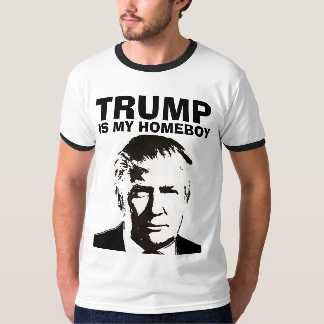 DONALD TRUMP EST MON T-SHIRTS HOMEBOY 2020 ! (Devant)
