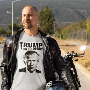 DONALD TRUMP EST MON T-SHIRTS HOMEBOY 2024