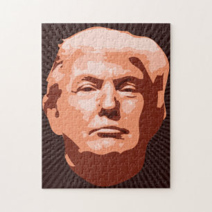 DONALD TRUMP FACE JIGSAW PUZZLE
