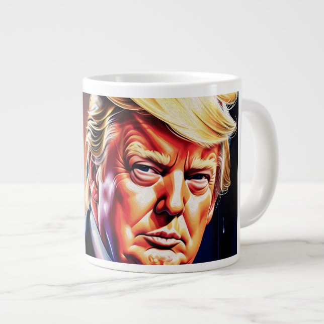 DONALD TRUMP JUMBO MUG SPÉCIAL (Devant droit)