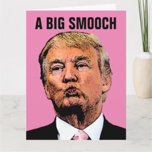 DONALD TRUMP KISS BONJOUR TOUTES LES CARTES D'OCCA