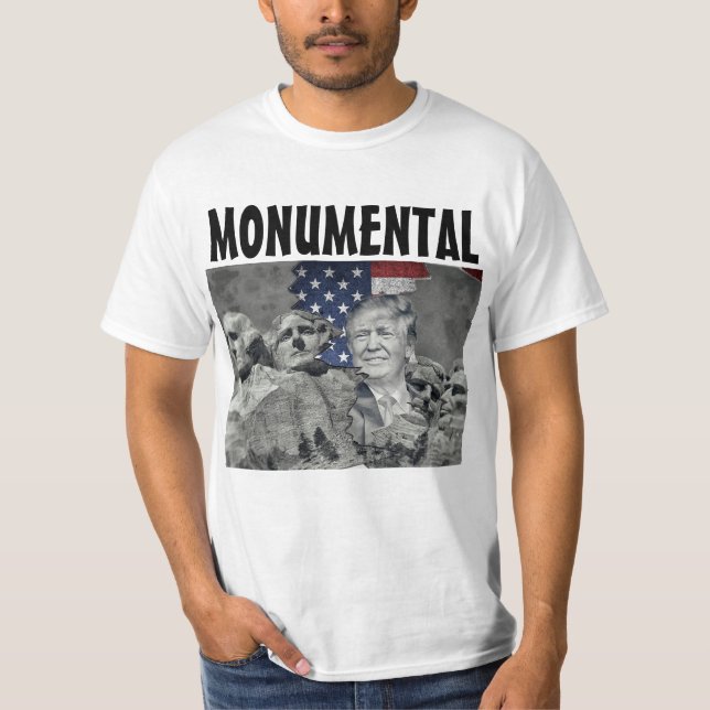 DONALD TRUMP MONT RUSHMORE 2024 T-SHIRTS (Devant)