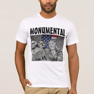 DONALD TRUMP MONT RUSHMORE T-SHIRTS
