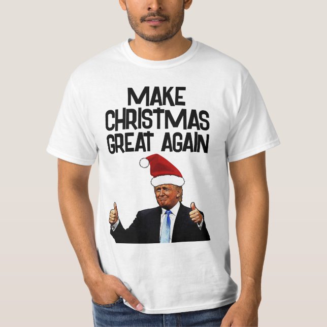 DONALD TRUMP NOËL GRAND DE NOUVEAU T-SHIRTS (Devant)