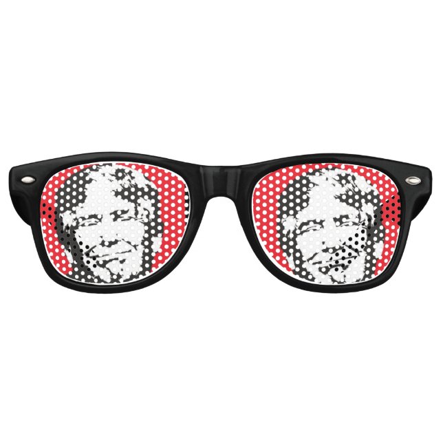 DONALD TRUMP NOVELTY FUNNY Party Lunettes de solei (Devant)