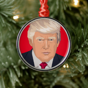 DONALD TRUMP ORNEMENT DE NOËL