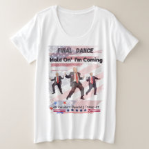 Donald Trump Plus Size T-shirt femme