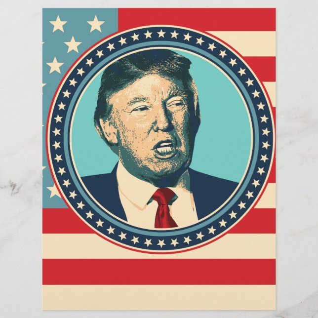 donald trump pour le président (Devant)