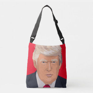 DONALD TRUMP POURSUIVRE, TOUT SUR LE SAC DE CROSSB