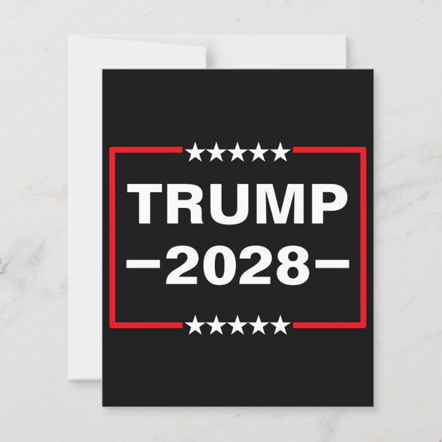 Donald Trump Président 2028 (Devant)