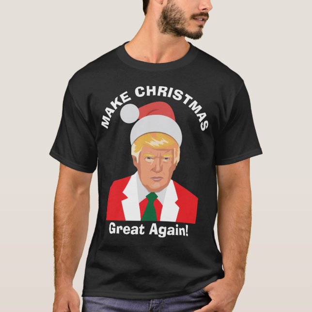Donald Trump Sweat de Noël laid (Devant)