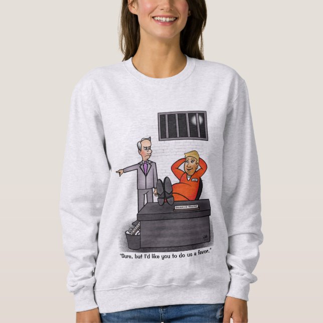 Donald Trump Sweatshirt féminine (Devant)