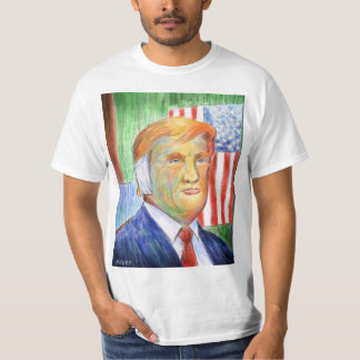 Donald Trump Van Gogh T-shirt de la valeur masculi