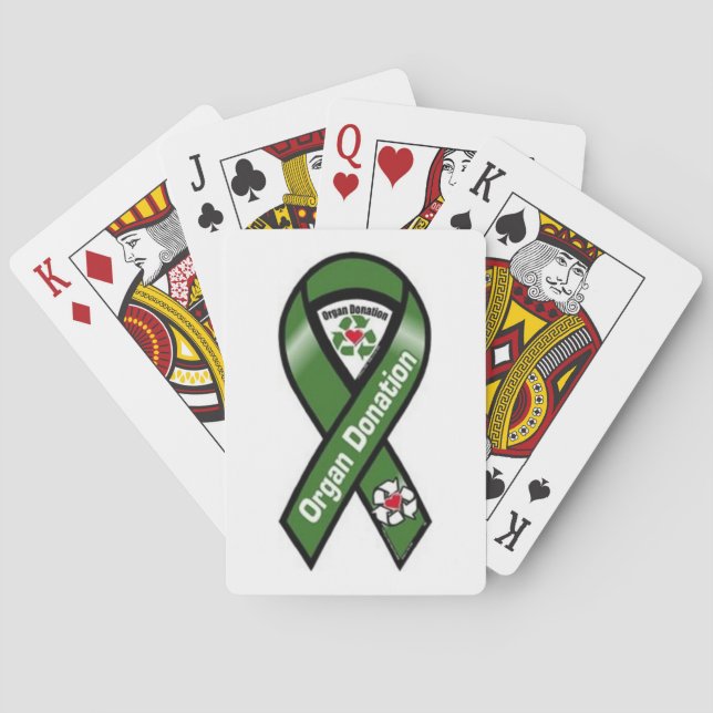 Donation d'organes Cartes de jeu (dos)