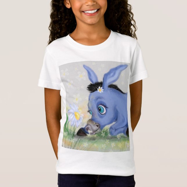 Donkey et Daisy Funny T-shirt (Devant)