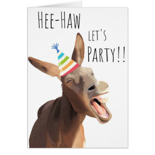 Donkey hurlant - Hee-Haw Lets Party