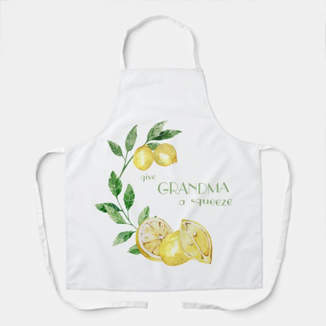 Donnez à grand-mère un petit tablier de citron jau (Recto)