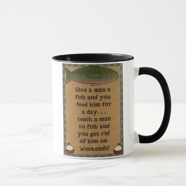 donnez à un homme une tasse de poissons (Droite)