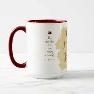 "Donnez-moi Jésus" tasse combinée de 15 onces (le