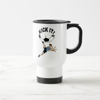 Donnez- un coup de piedle ! tasse de voyage
