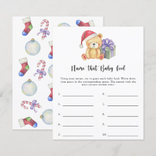 Donnez un nom au jeu de baby shower sur la nourrit