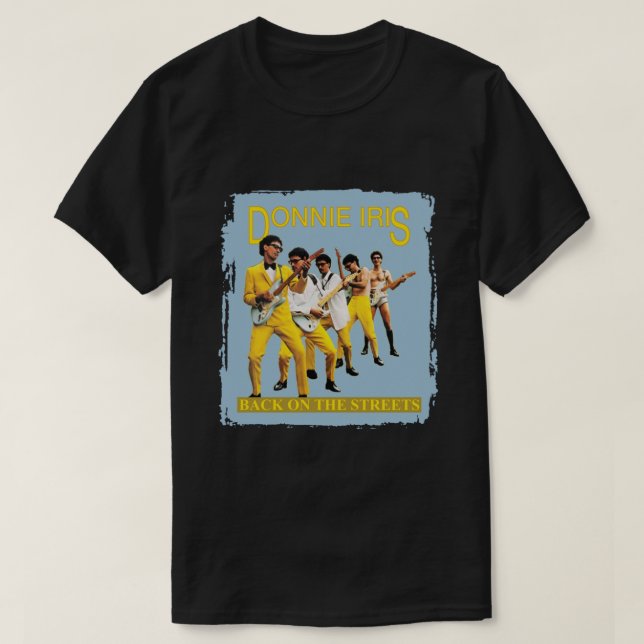Donnie Iris De Retour Sur Le T-shirt Classique De  (Design devant)