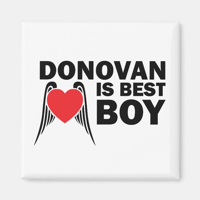 Donovan est BestBoy Magnet (Devant)