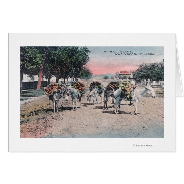 Dons chargés dans la rueLas Vegas, NM (Devant horizontal)