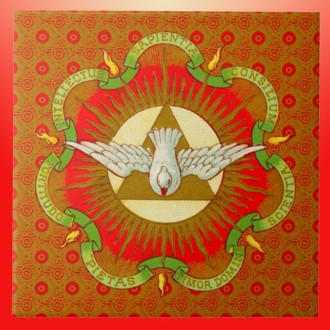 Dons de l'Esprit Saint (BK 026) céramique carreau  (Créateur téléchargé)