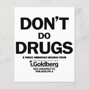 Don't Do Drugs comme on le voit sur Bernard Summer
