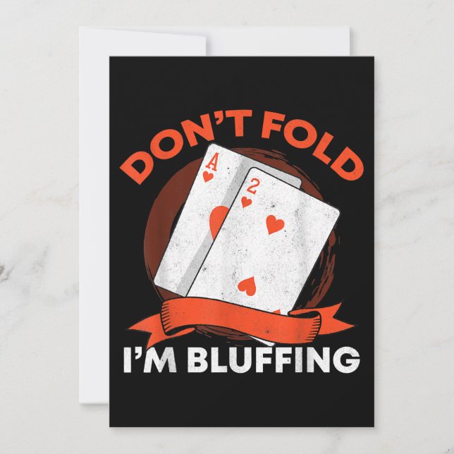 Dont fold Poker (Devant)