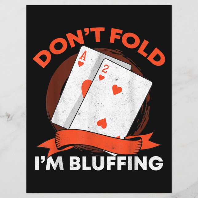 Dont fold Poker (Devant)
