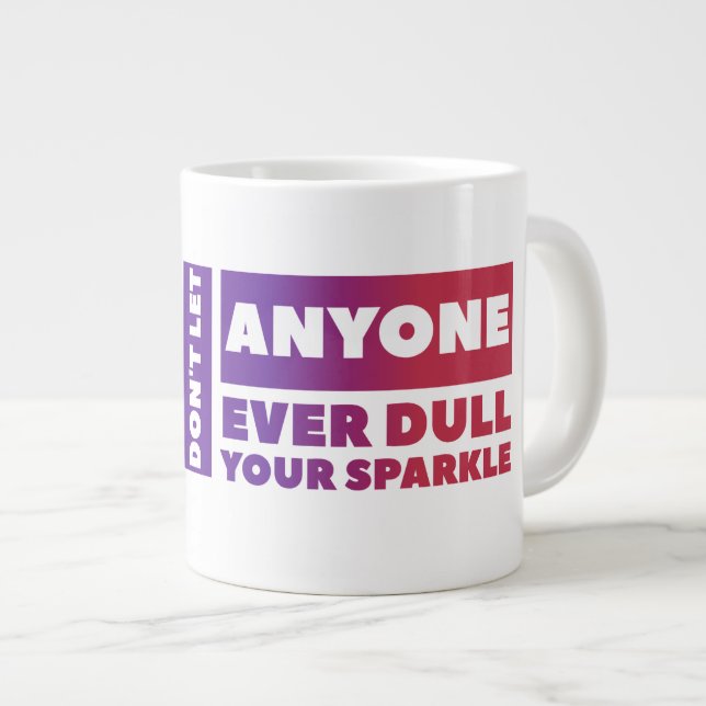 Don't - Gift Jumbo Mug (Devant droit)