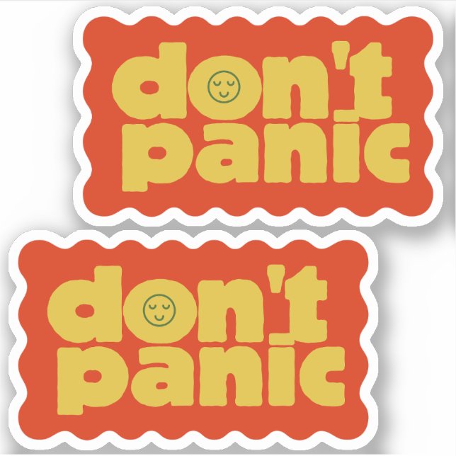 Don't Panic Sticker Pack (Devant)
