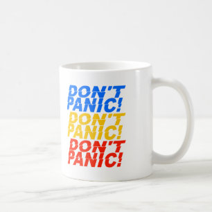 Don't Panic ! tasse - choisissez style & couleur