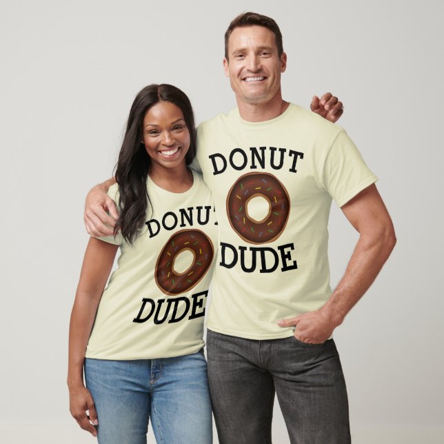 DONUT DUDE Funny T-shirts hommes (Unisexe)