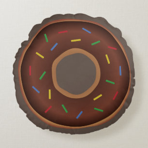 DONUT FUNNY ROUND COUSSIN