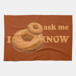Donut Humour serviette à main personnalisée