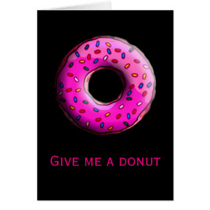 Donut Pinky avec des arrosages colorés + vos idées