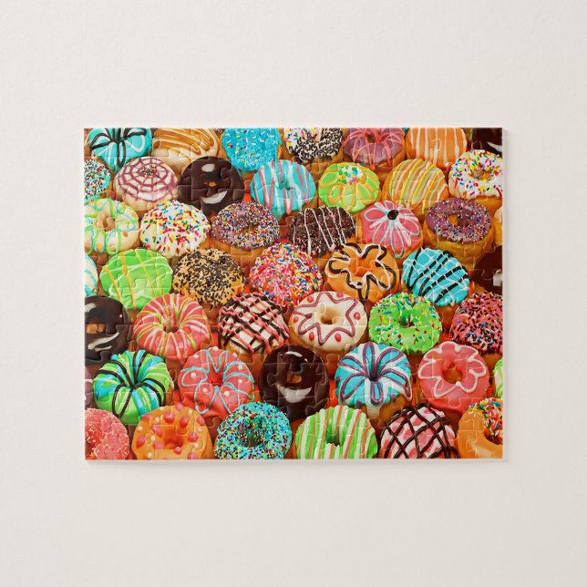 Donuts Delight Puzzle (Horizontal)
