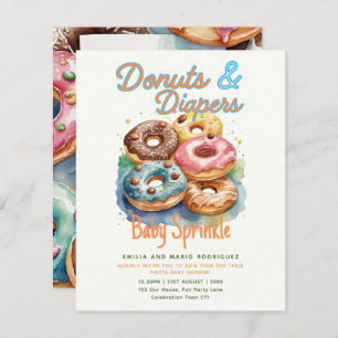 Donuts et Diapeurs Bébé Sprinkle Douche BUDGET