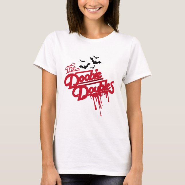 Doobie Doubles chauves-souris et sang T-shirt d'Ha (Devant)