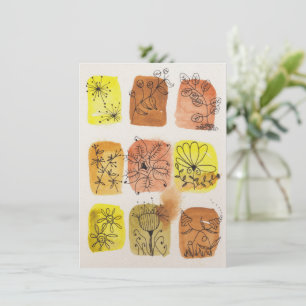 Doodé d'aquarelle botanique toute occasion