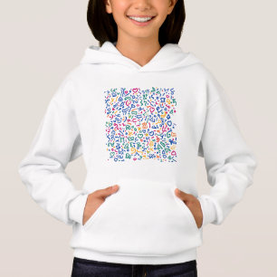 Doodle amusant aux formes colorées et vives