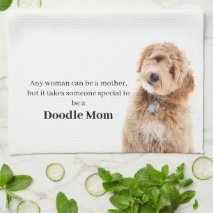 Doodle Chien Maman Cuisine Serviette