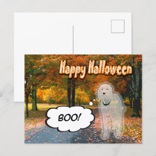Doodle Days Comics Happy Carte postale Halloween