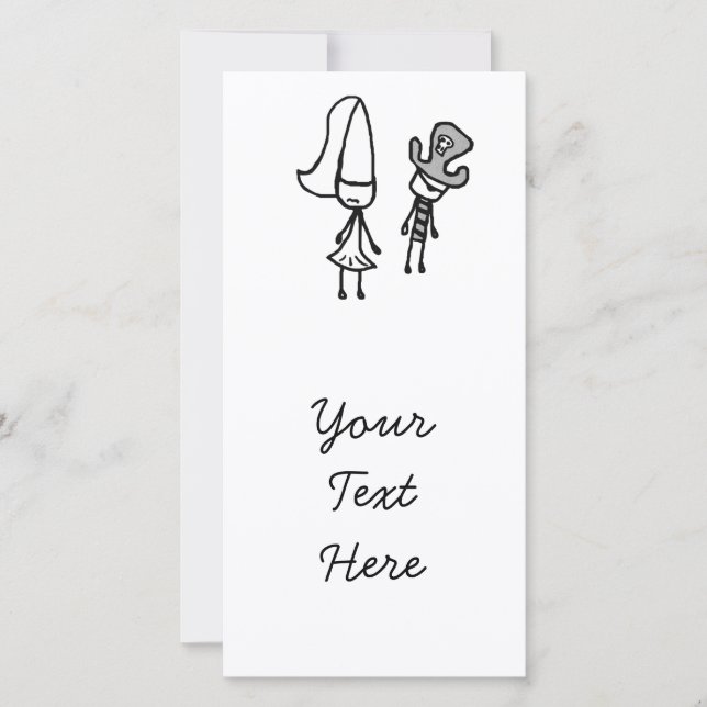Doodle princesse et pirate (Devant)