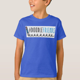 #DoodleFriends - T-shirt d'enfants avec les